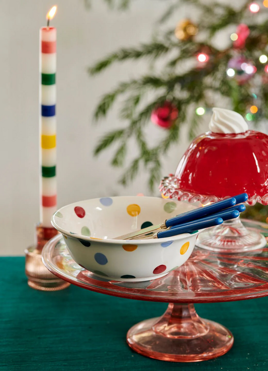 Get Your Morning Groove On with the Polka Dot Cereal Bowl!