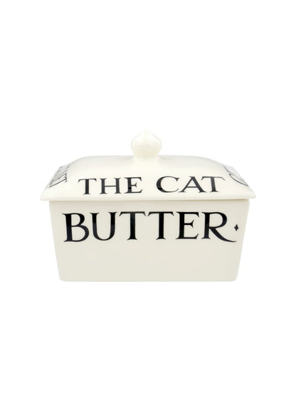 Black Toast Half a Pound Small Butter Dish