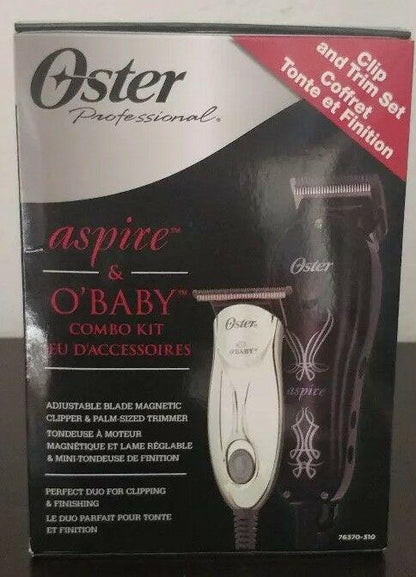 Oster Professional Aspire & O'baby Clip and Trim Set