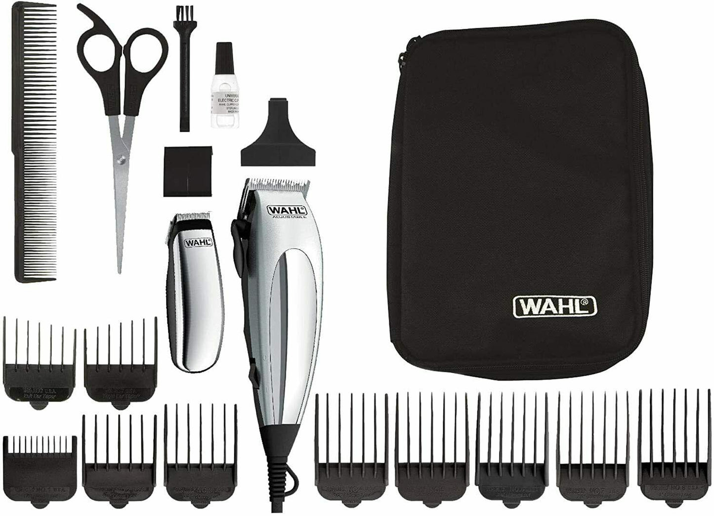 Wahl 79305-1316 HomePro Vogue Deluxe Hair Clippers and With Without Cable